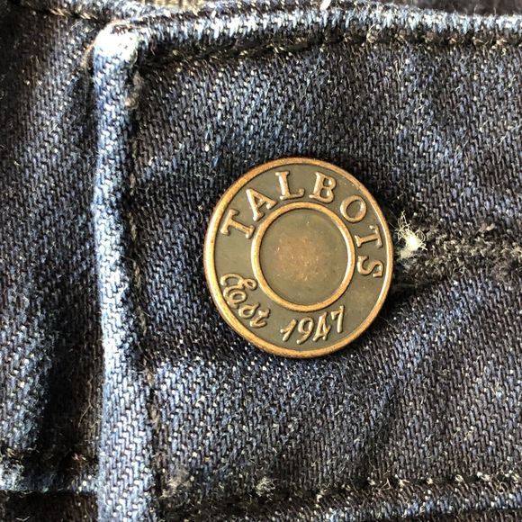 Talbots Womens High Rise Jegging Stretch Blue Jeans Size 10 - Picture 9 of 13